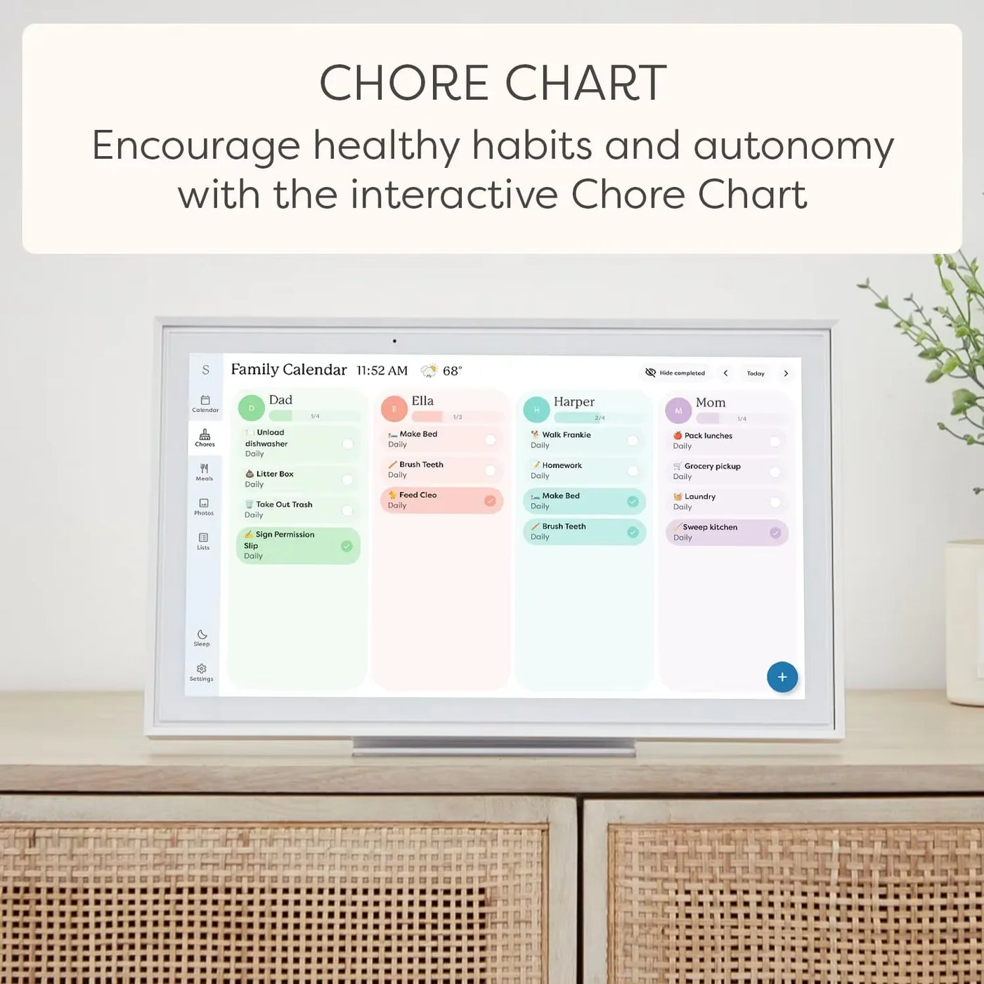 DigiPlan Smart Wall Calendar
