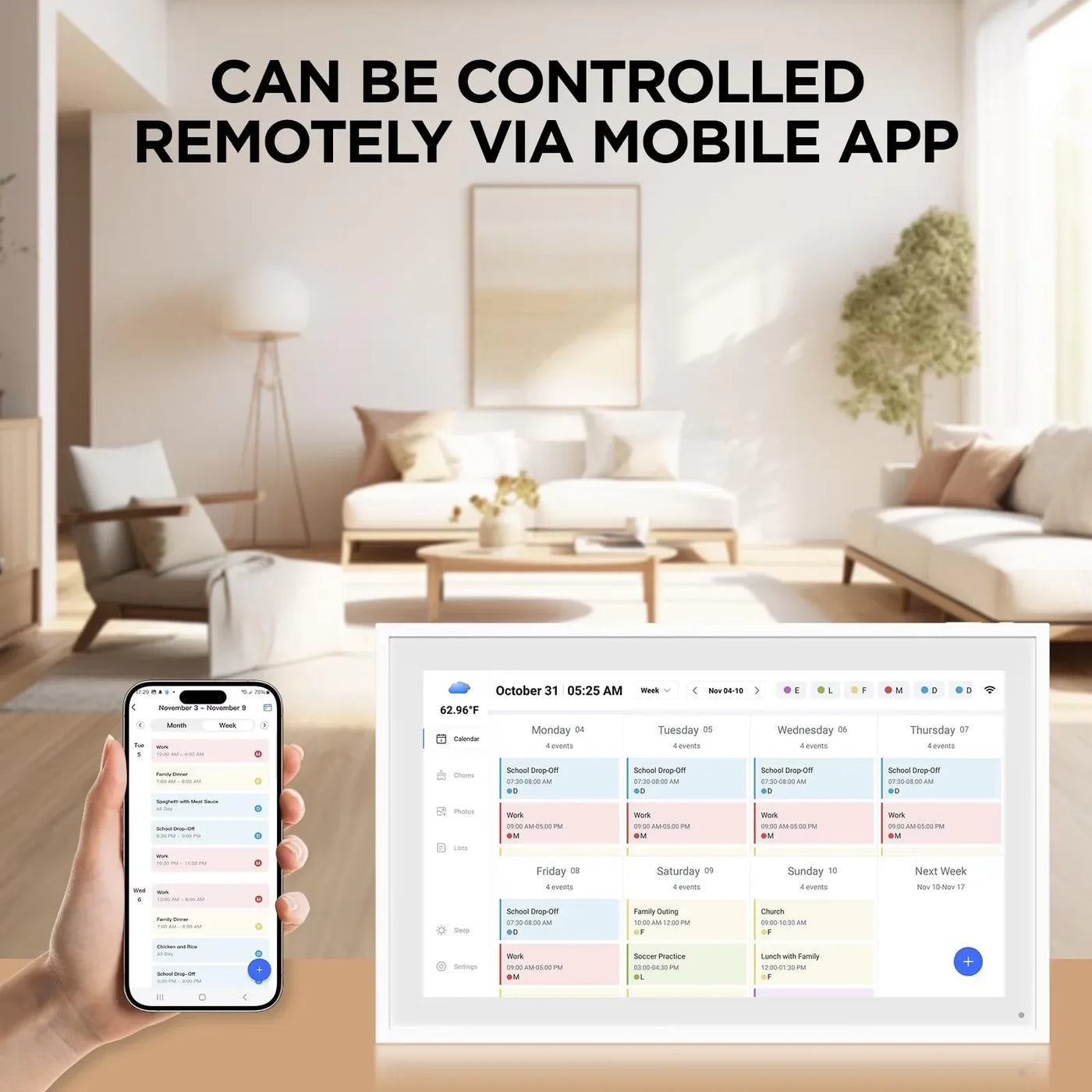 DigiPlan Smart Wall Calendar